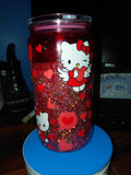 16oz kitty snowglobe
