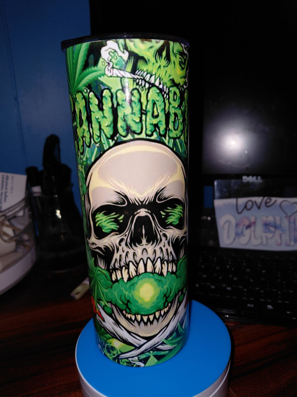 Cannabis 20oz stainless steel tumbler