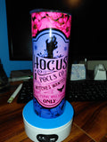 Hocus Pocus 20oz stainless steel tumbler