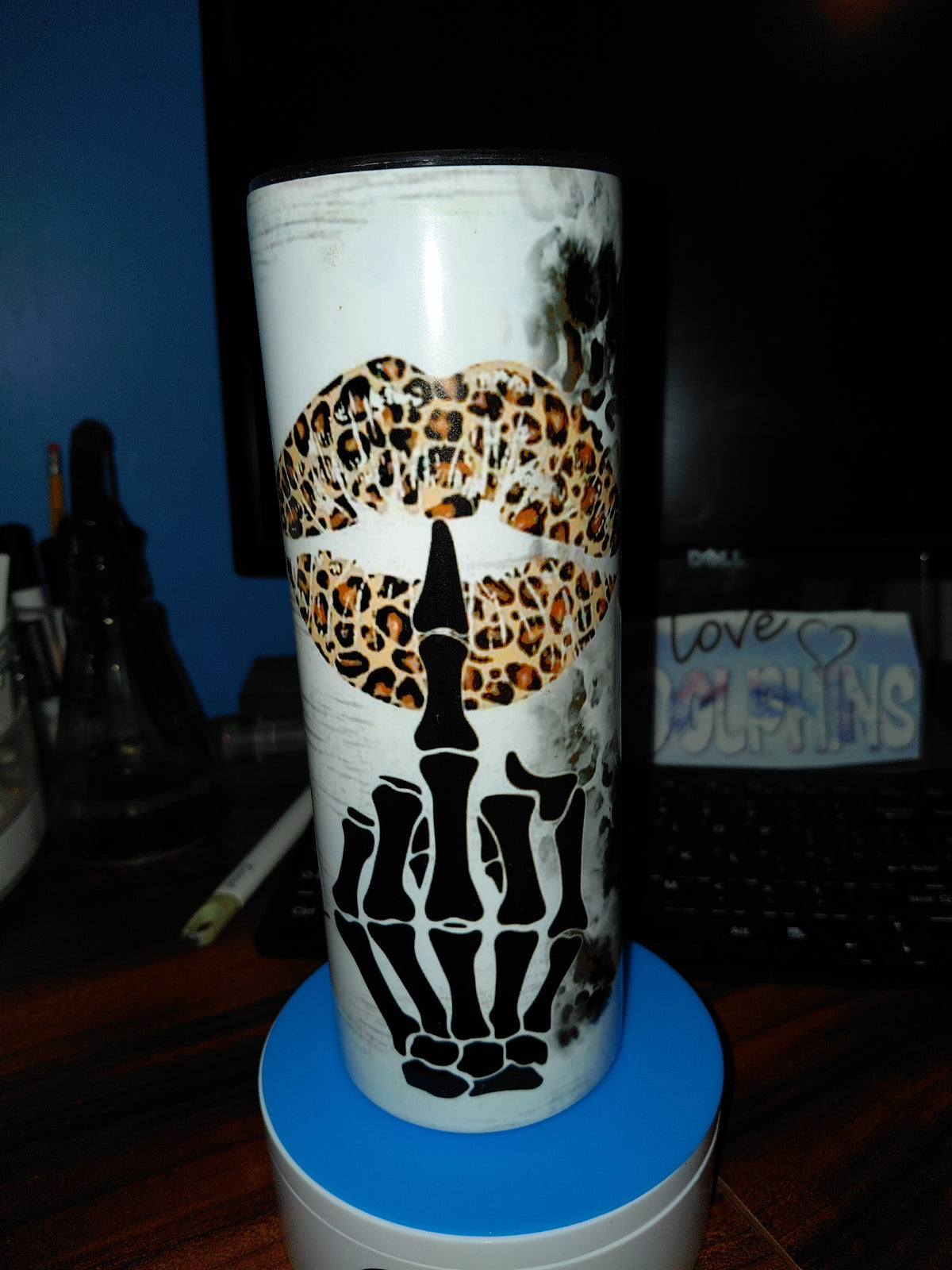 Badass Bitch 20oz stainless steel tumbler