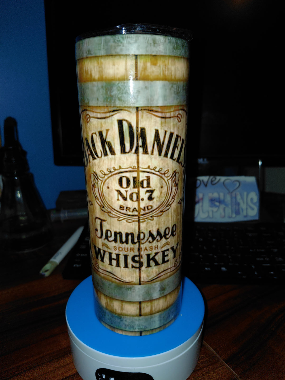 Jack Daniel's 20oz stainless tumblers