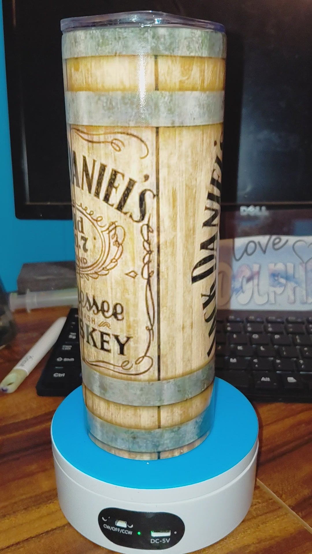 Jack Daniel's 20oz stainless tumblers